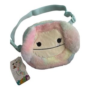 Squishmallows Zozo Colorful Plush Kids Toy Bag